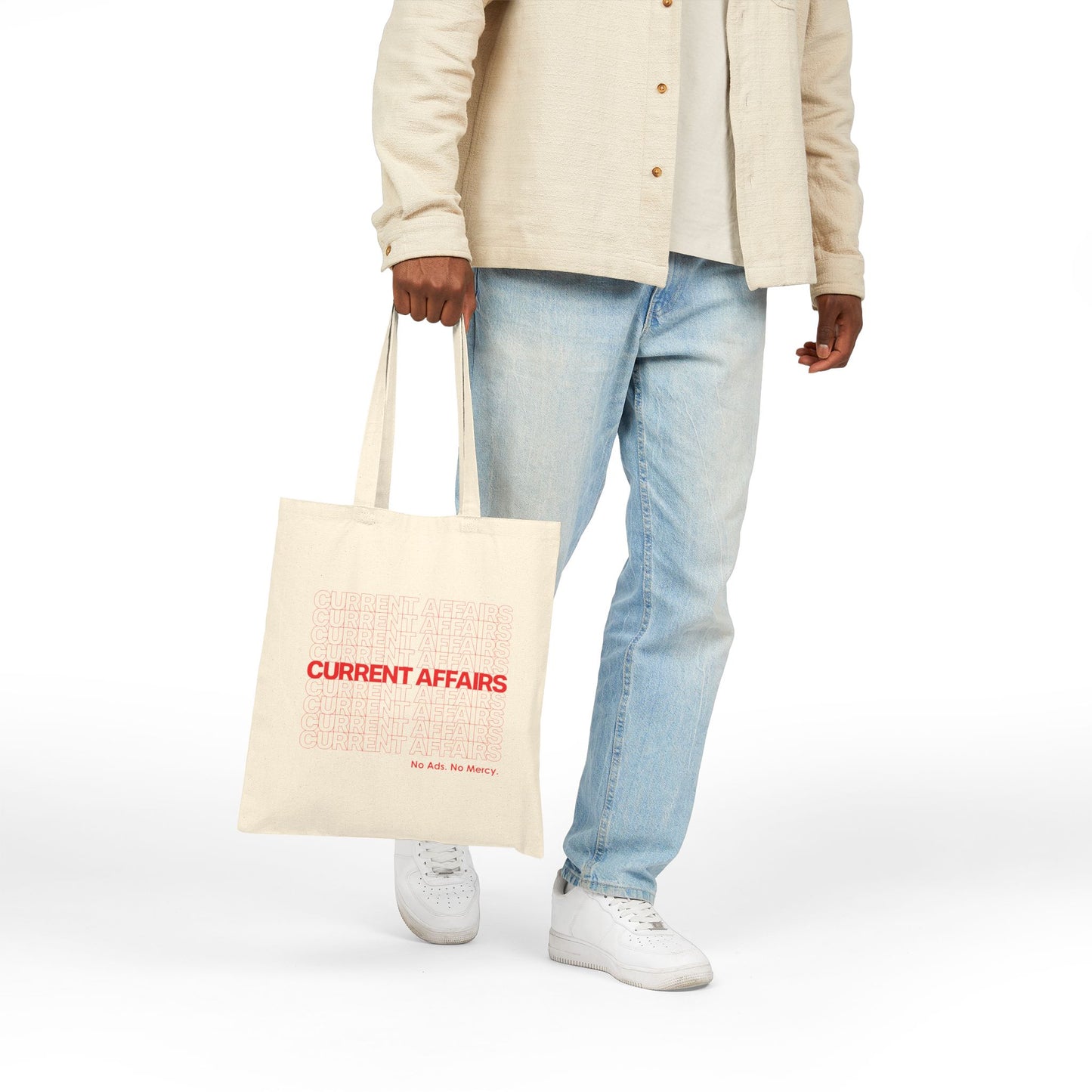 No Ads. No Mercy. Tote Bag